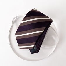 クレリックレギュラーストライプネクタイ 25AWコレクション