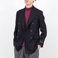 《ビジカジ対応》尾州 WOOL W JACKET 25AW