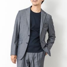 【ビジカジ/セットアップ対応】ACTIVE SETTER ウォッシャブル ストレッチジャケット 25