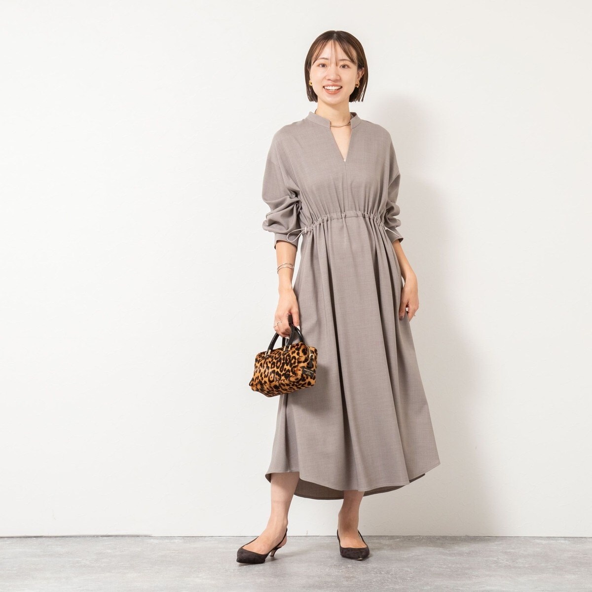 一部WEB限定色アイテム】ウォッシャブルシャツワンピース | ノーリーズ