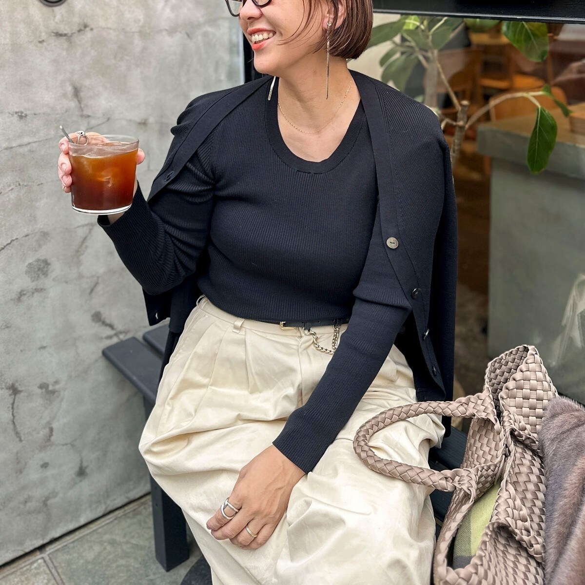 カシミヤ混ヘアリー2WAYプルオーバーニット | ノーリーズ(NOLLEY'S