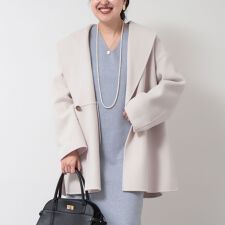 SUPER140リバーショールコート | ノーリーズソフィー(NOLLEY
