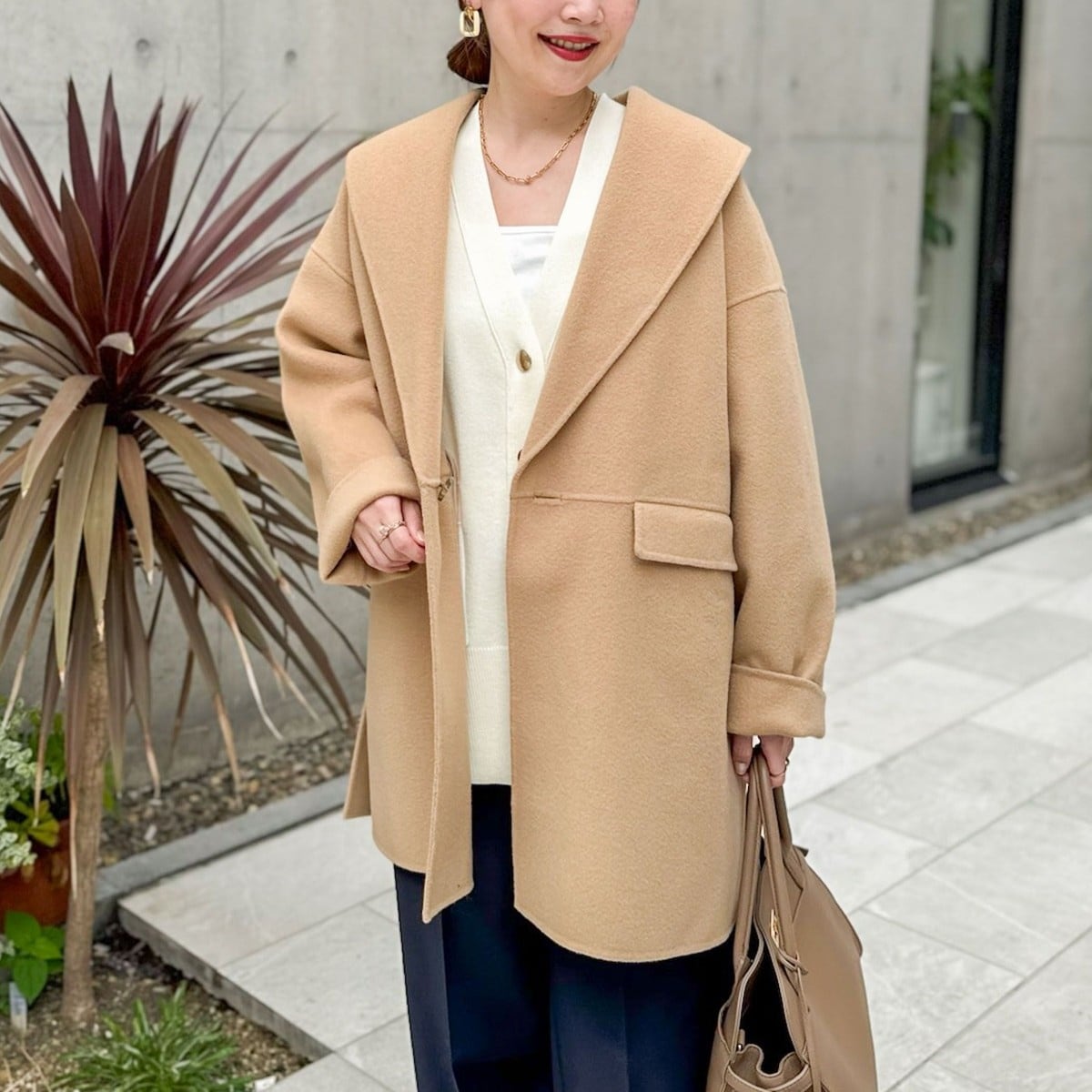 DANTON × Ray BEAMS ／ 別注 モッサ ノーカラー ダウン