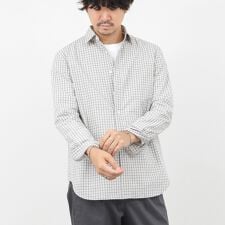 ダブルワッシャー タイプライター レギュラーカラーシャツ 25AW