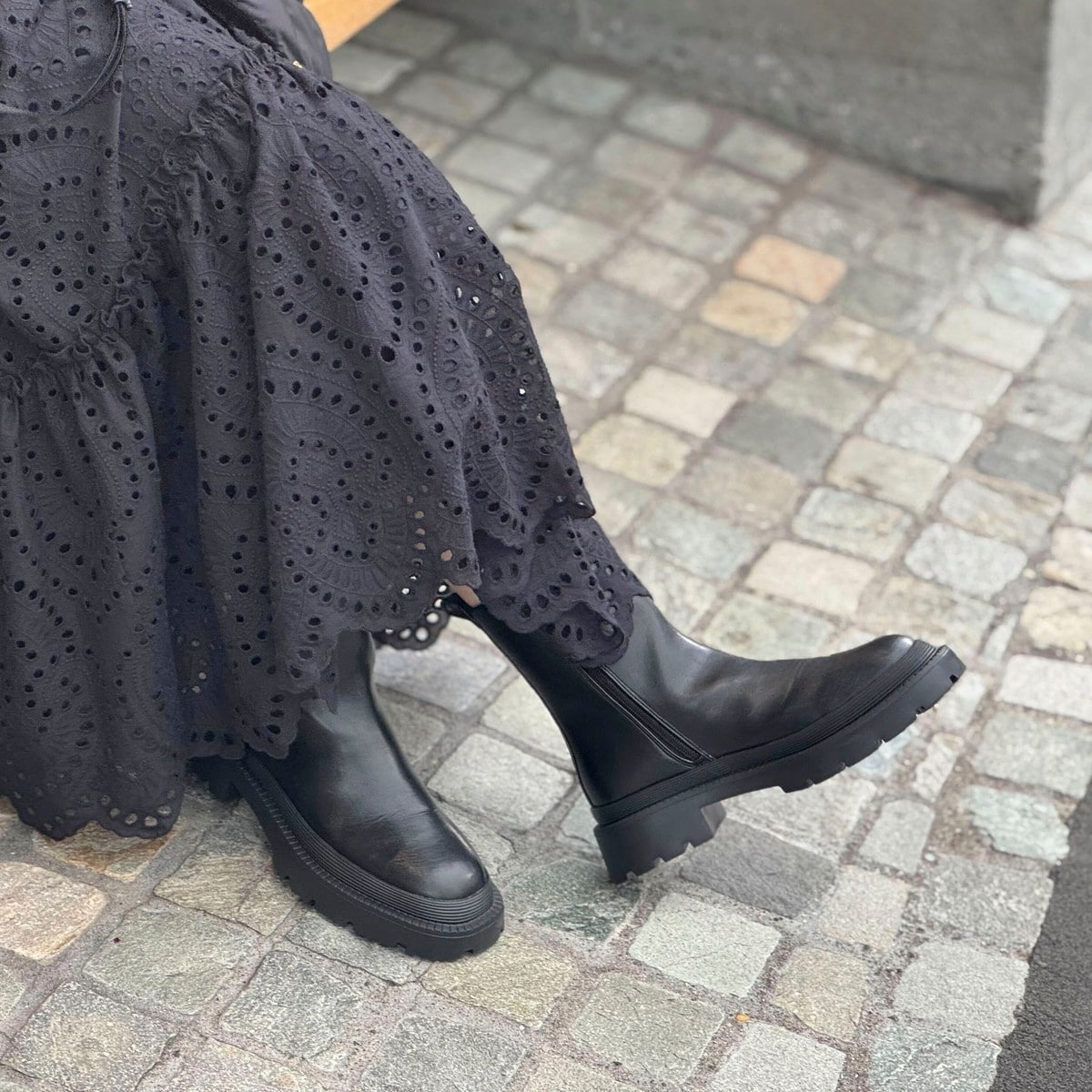 SLOBE IENA フロントZIPショートブーツ ジップ ブーツ SLOBE ジップブーツ（ブーティ・ショートブーツ）｜SLOBE IENA