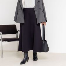 《セットアップ対応》ウォッシャブルダンボールフレアスカート