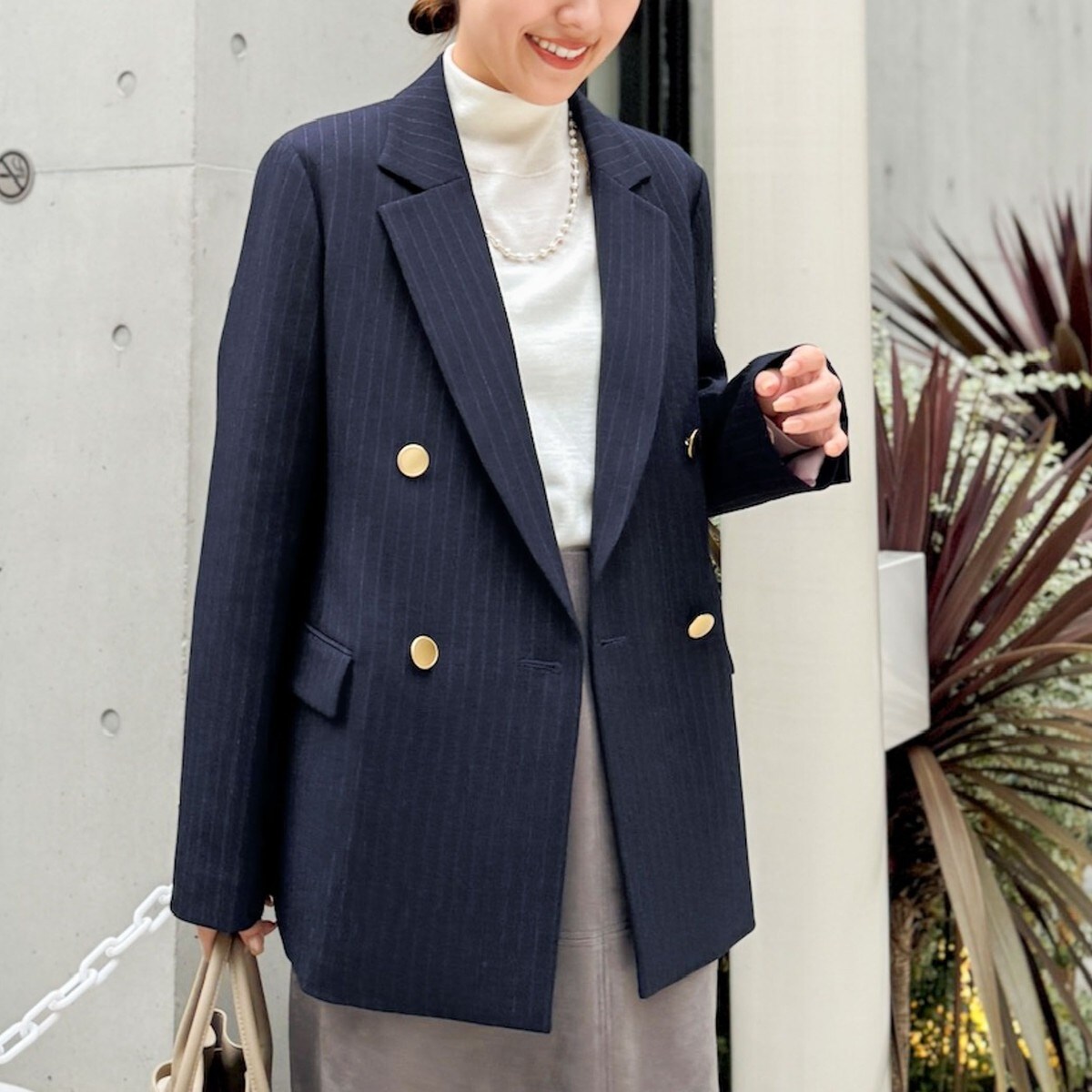 ピンOX／チェックダブルジャケット | ノーリーズ(NOLLEY'S) | マルイ