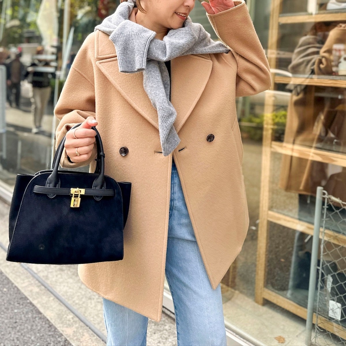 飯豊まりえさん着用＞◇【WEB限定カラーあり】ループカットロング