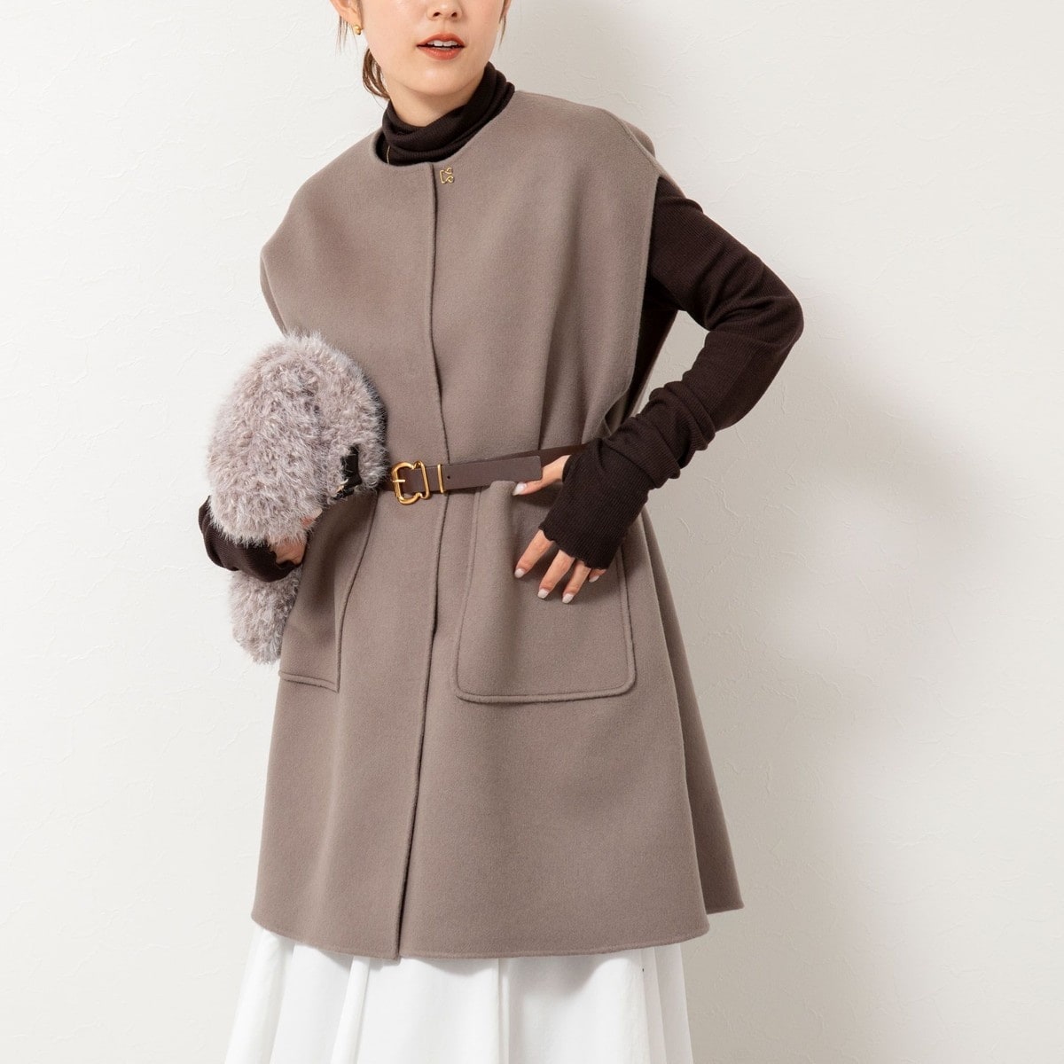 ノーリーズ（NOLLEY’S）/ウールロングジレ ウールロングジレ | ノーリーズ(NOLLEY'S) | マルイウェブチャネル