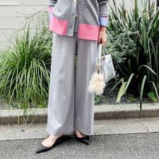 ウォッシャブル裏起毛WARMパンツ