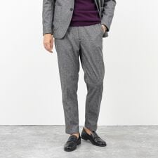 《セットアップ対応》【Active Jersey】ホームスパン ストレッチイージーPT 25AW