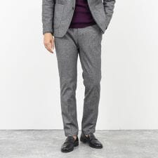 《セットアップ対応》【Active Jersey】ホームスパン ストレッチスリムフィット 25AW