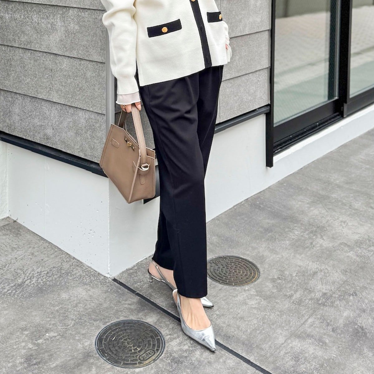 ウォッシャブル裏起毛イージーテーパードパンツ | ノーリーズ(NOLLEY'S