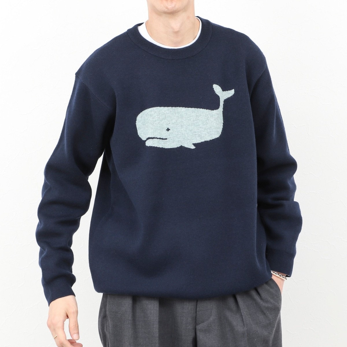 ウォッシャブル クルーネックニット 25AW | ノーリーズ グッドマン