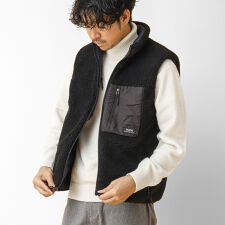 ノーリーズ グッドマン(NOLLEY’S goodman)の【TAION/タイオン】DOWN×BOA REVERSIBLE VEST 25AW