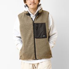 ノーリーズ グッドマン(NOLLEY’S goodman)の【TAION/タイオン】DOWN×BOA REVERSIBLE VEST 25AW