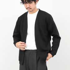 【ACTIVE SECT】《限定展開》接結ボタンレスカーディガン 25AW