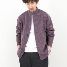 ノーリーズ グッドマン(NOLLEY’S goodman)のスタンドカーディガン 25AW