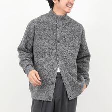 ノーリーズ グッドマン(NOLLEY’S goodman)のスタンドカーディガン 25AW