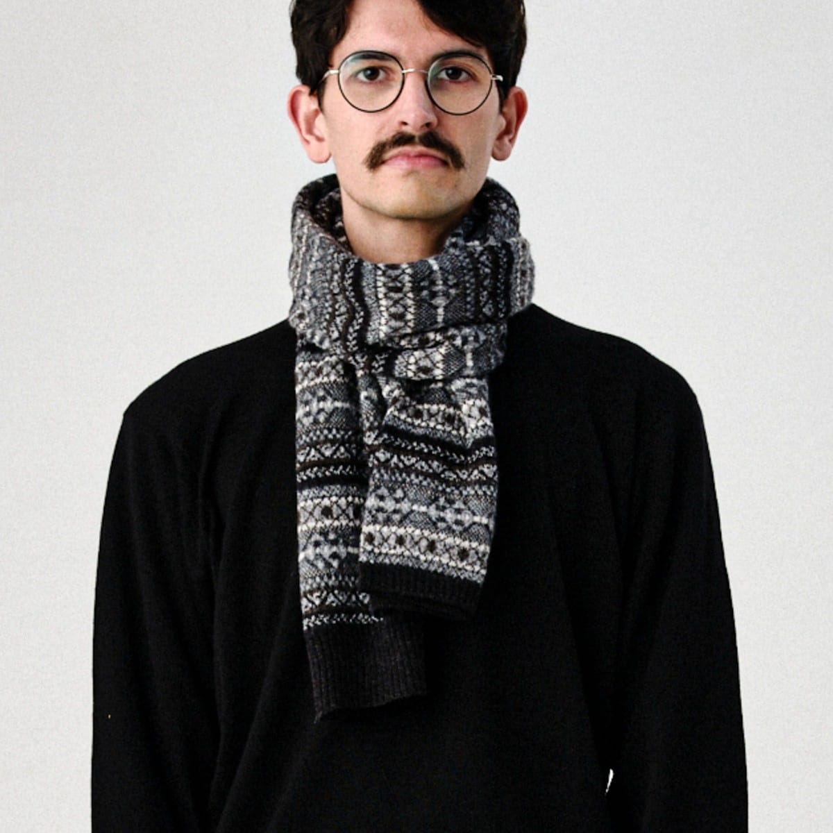 JAMES CHARLOTTE/ジェームス・シャルロット】Lambswool Russell Mu