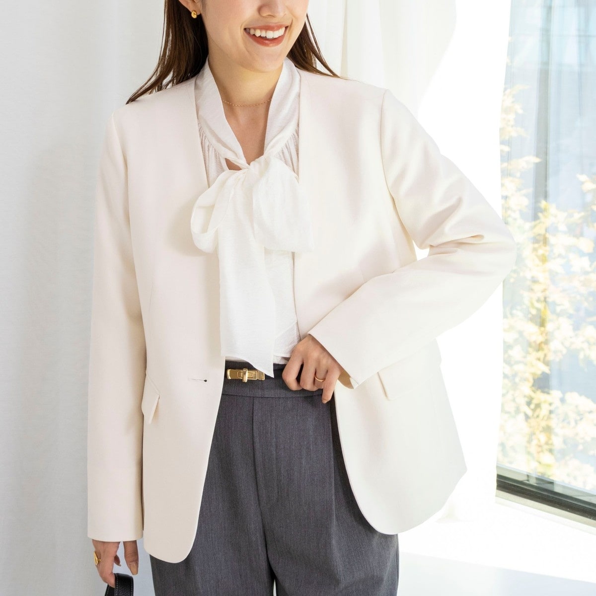 ツイードノーカラージャケット | ノーリーズ(NOLLEY'S) | マルイウェブ