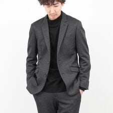 《ビジカジ/セットアップ対応》CORDURA 裏起毛ウォッシャブルストレッチジャケット 25AW