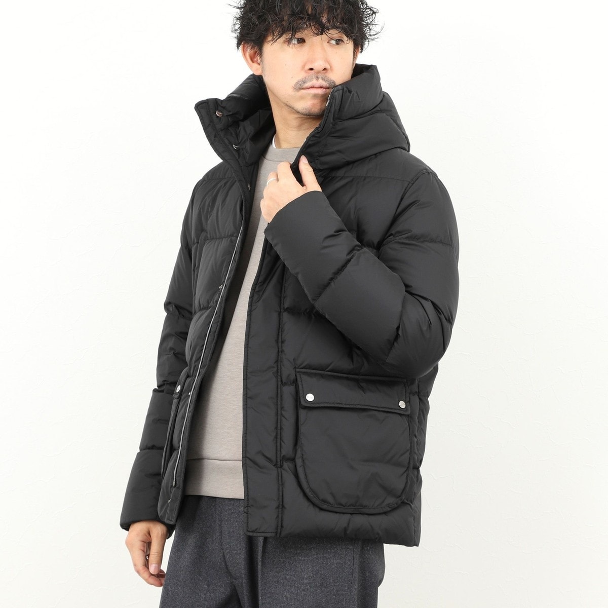 ノーリーズ グッドマン（NOLLEY’S goodman）/【HERNO/ヘルノ】HOOD DOWN JACKET フードダウンジャケット 25AW HERNO/ヘルノ】HOOD DOWN JACKET フードダウンジャケット 25AW