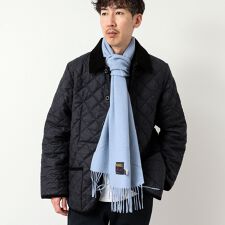 【TWEEDMILL/ツイードミル】Lambswool Muffler Solid 25