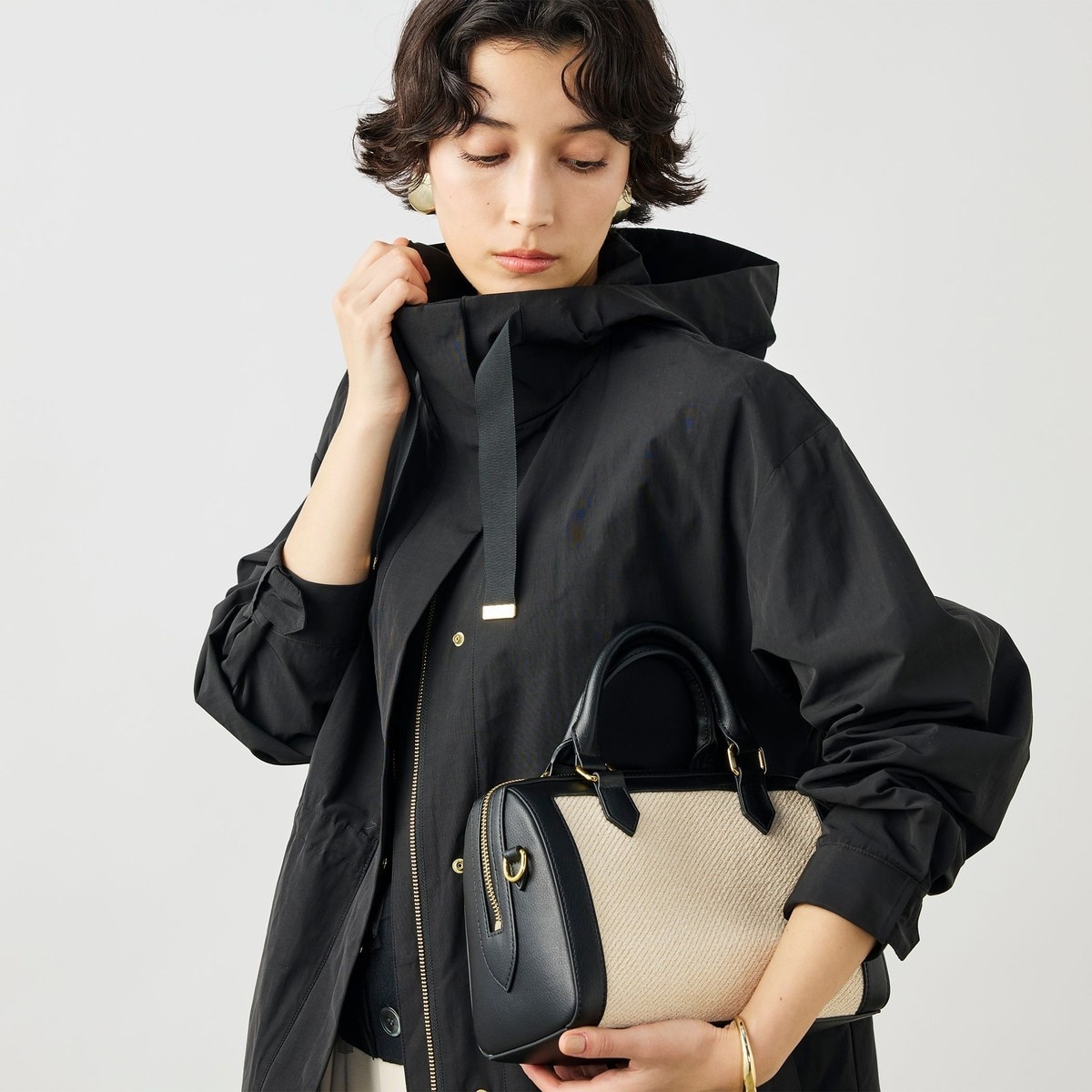 NOLLEY'S ：ノーリーズ 【撥水加工】フーテッドブルゾン 撥水加工】フーテッドブルゾン | ノーリーズ(NOLLEY'S) | マルイウェブ