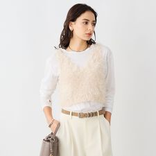 《手洗い可能》ラメシャギー2WAYビスチェ