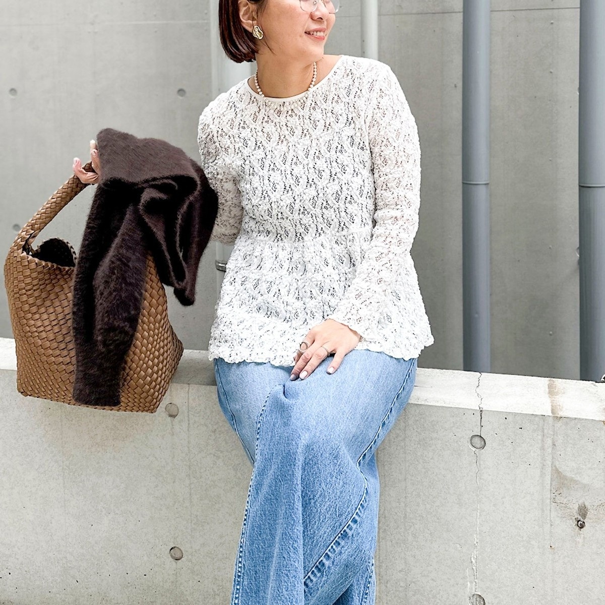 ウォッシャブルオーガンジーフリルブラウス | ノーリーズソフィー