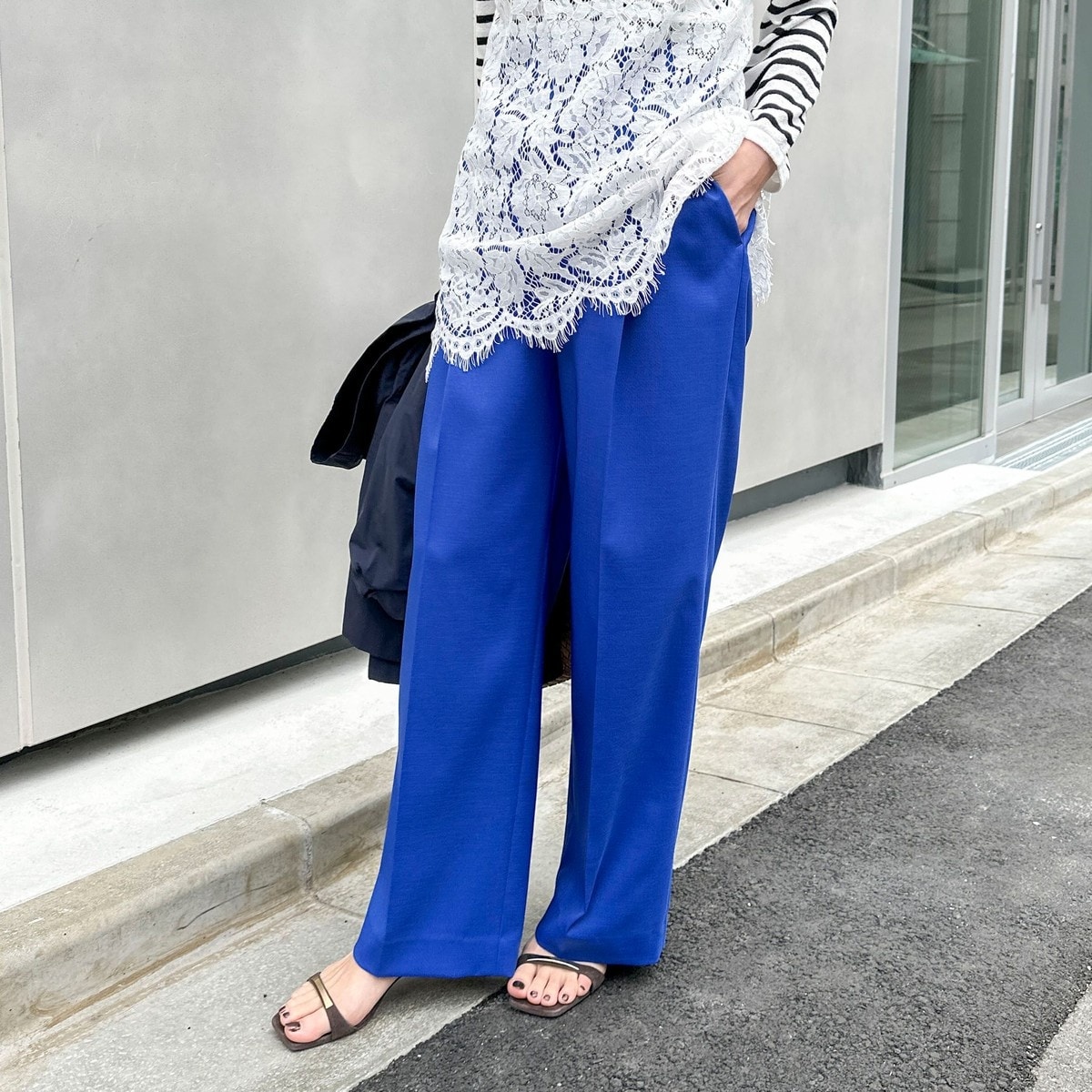 ウォッシャブルサイドライントリコットパンツ | ノーリーズ(NOLLEY'S