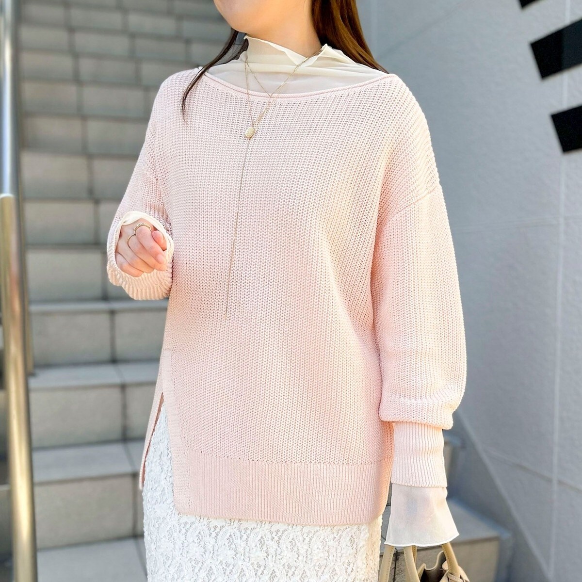 ノーリーズ Nolley\'s sophi ソフィー プルオーバ― ブラウス ニット｜トップス｜NOLLEY'S sophi(ノーリーズソフィー NOLLEY'S トップス｜NOLLEY'S 手洗い可能》ホールガーメントシャイニーガータープルオーバー セール《手洗い可能》イレギュラーネックオフショルプル