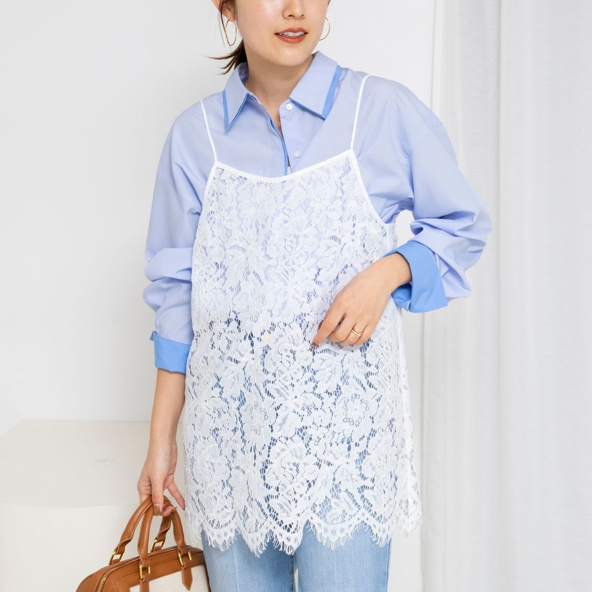 ノーリーズ（NOLLEY’S）/ウォッシャブルカットジャガードビスチェ ウォッシャブルカットジャガードビスチェ | ノーリーズ(NOLLEY'S