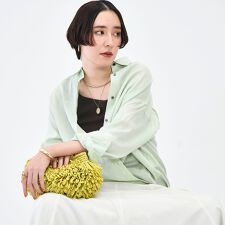 MY STANDARD マルチWAYリネンシャツ