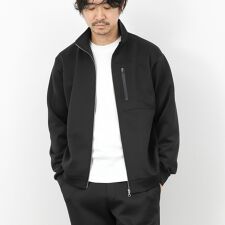《セットアップ対応》ダブルニットZIPスタンドカラー 26SS