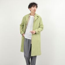 《ビジカジ対応》【ダントツ撥水】ステンカラーコート 26SS