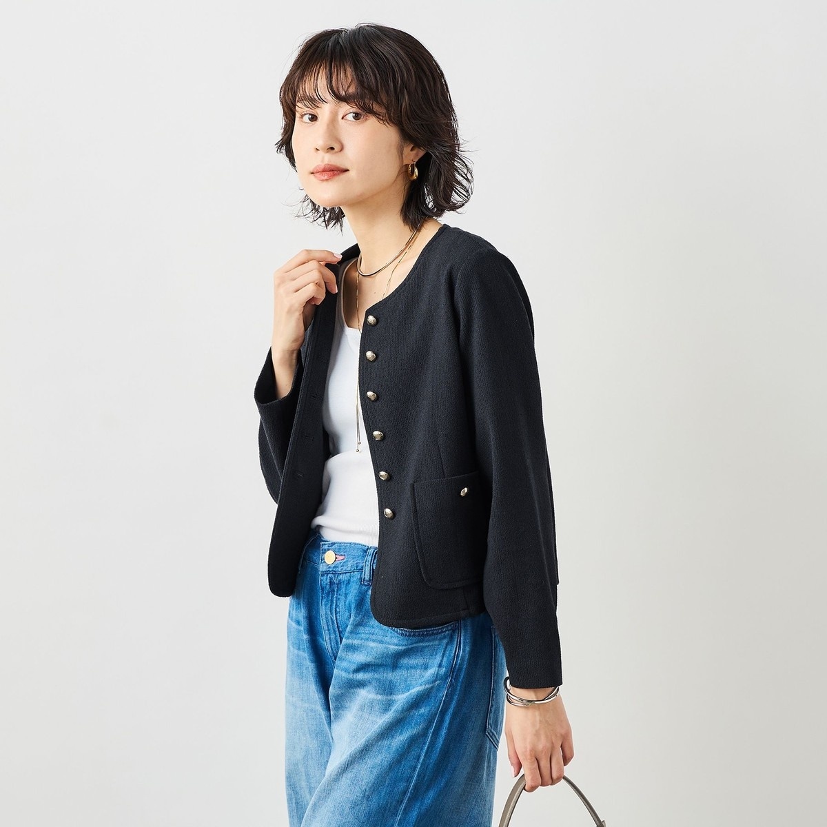 ツイードノーカラージャケット | ノーリーズ(NOLLEY'S) | マルイウェブ