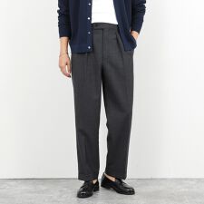 ウォッシャブルウールワイドスラックス 26SS