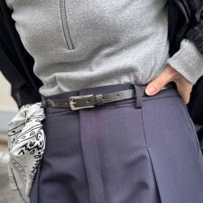 クロコ型押しベルト15