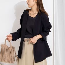 ウォッシャブルFRINGE LIGHT JACKET