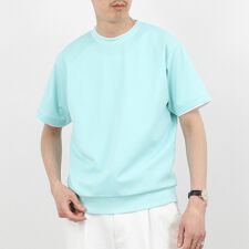 超長綿ハイゲージポンチ フェイクレイヤードTシャツ 26SS