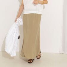 【WEB限定】《セットアップ対応》ウォッシャブルサンドウォッシュナロスカート