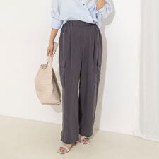 《セットアップ対応》ウォッシャブルサンドウォッシュカーゴパンツ