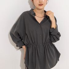 《セットアップ対応》ウォッシャブルサンドウォッシュシャツ