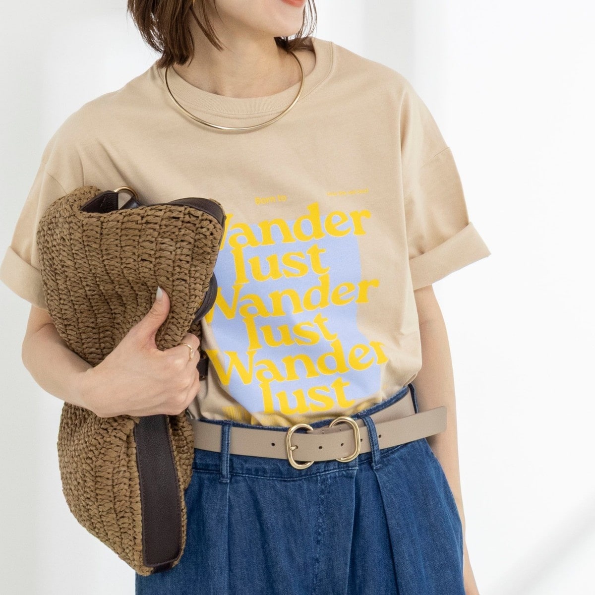 [�}���C]Wander lust�E�H�b�V���u�����C�h�V���G�b�g�v�����gT�V���c/���G�~���[�iRie Miller�j �u���E���x�[�W���n1