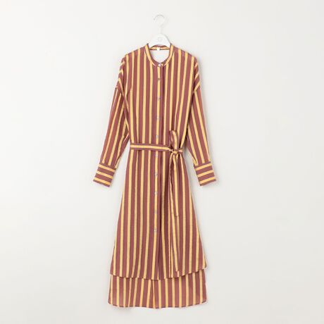ストライプローン２ｗａｙシャツワンピース ノーリーズ Nolley S 0 0033 1 07 005 ファッション通販 マルイウェブチャネル