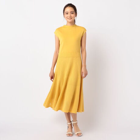 柄編みニット裏地付きワンピース ノーリーズ Nolley S 0 0035 3 02 007 ファッション通販 マルイウェブチャネル