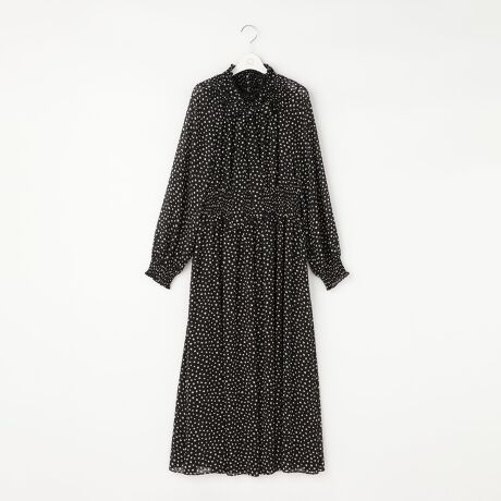 ドットジャガードワンピース ノーリーズ Nolley S 0 0033 5 07 004 ファッション通販 マルイウェブチャネル