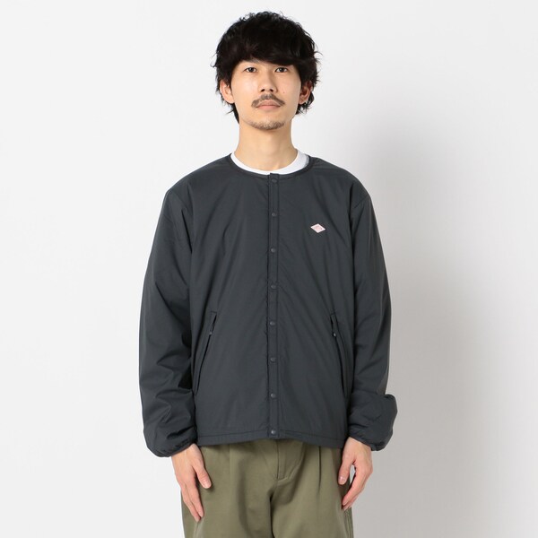C19044 DANTON　プリマロフト ノーカラー ジャケット JD-8885 楽天市場】DANTON ダントン プリマロフト インサレーション ノー